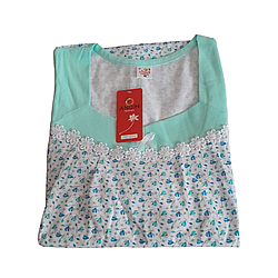 Нічні сорочки жіночі 100% бавовна Samo без рукав розмір 48-50