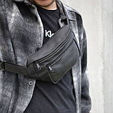 Сумка на пояс настегна, Бананка сумка, Чоловіча бананка для щоденного носіння Нагрудна унісекс QK-47, фото 5