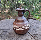 Глечик "Східний" Керамічний з червоної глини 2 літра - для смачних напоїв