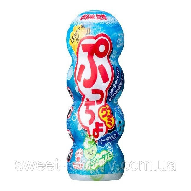 Мармелад UHA Puccho Gummy Candy Soda & Melon 40g, фото 1