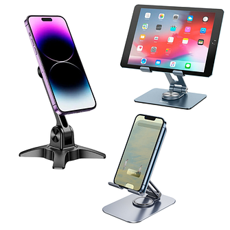 Тримачі та підставки для телефонів планшетів на стіл