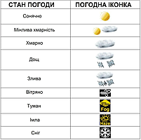 Метеостанція побутова для дому Електронна Домашня Метео Technoline DirektWetter WD3050 Anthracite (WD3050), фото 8