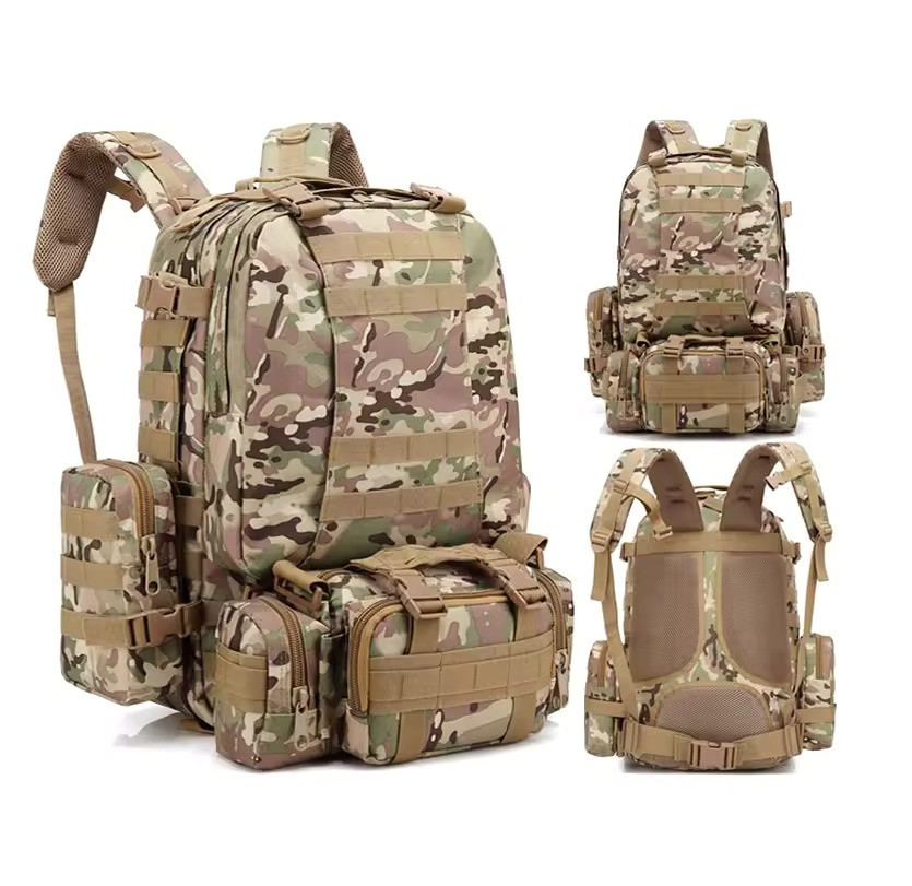 Тактичний похідний рюкзак Solve D3-GGL-405 Multicam на 56 л peremogaua