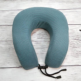 Ортопедична подушка для подорожей Colorful Home бірюза