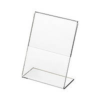 Цінникотримач L-подібний 50х30мм. Горизонтальний (Акрил 1.5мм.) (WiS-142)