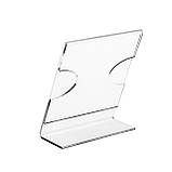 Цінникотримач L-подібний 70х80мм. Вертикальний. (Акрил 1.5мм.) (WiS-146), фото 2