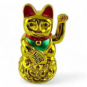 Кішка Манекі-неко махає лапою (16х10,8х10,4 см)