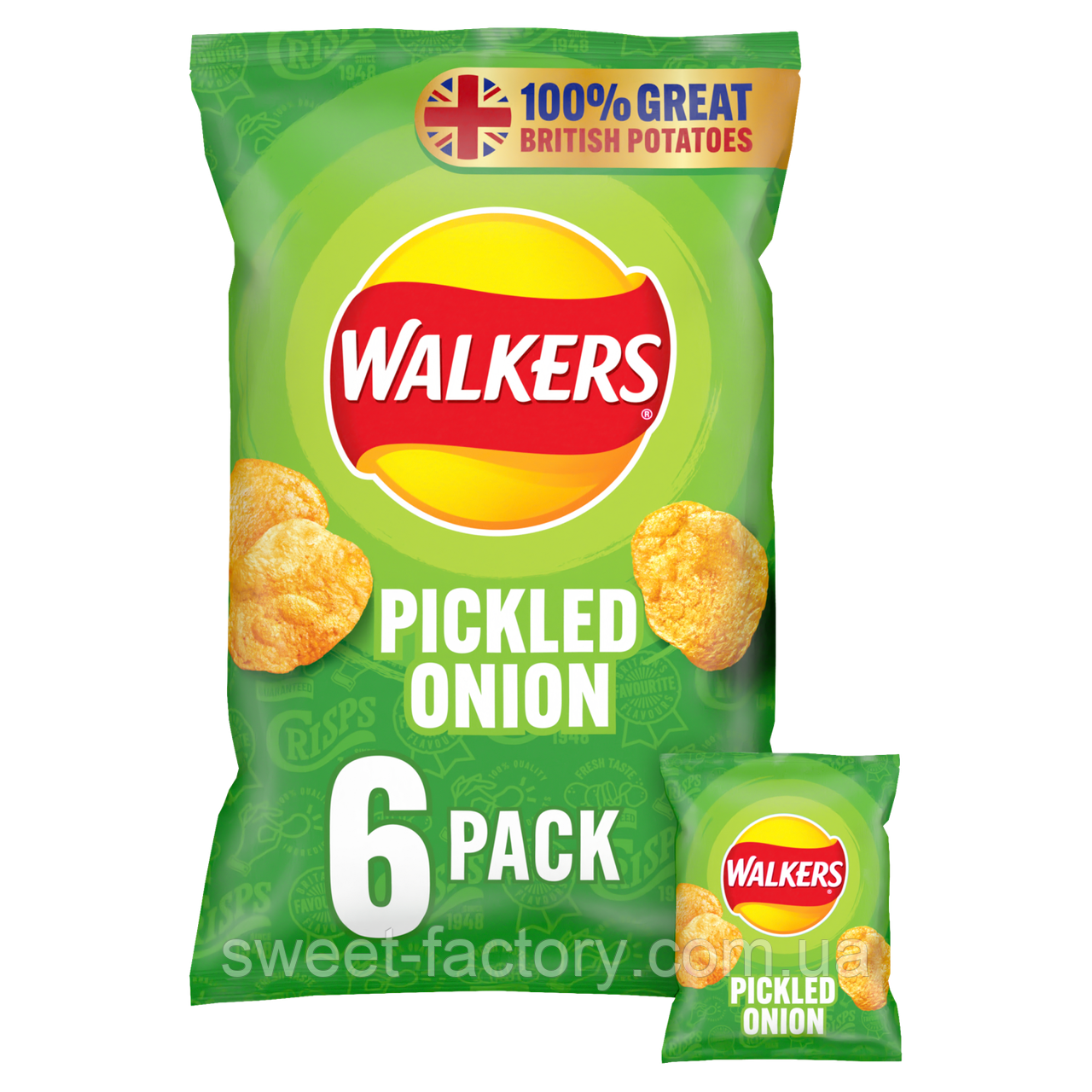 Чіпси Walkers Pickled Onion 25g