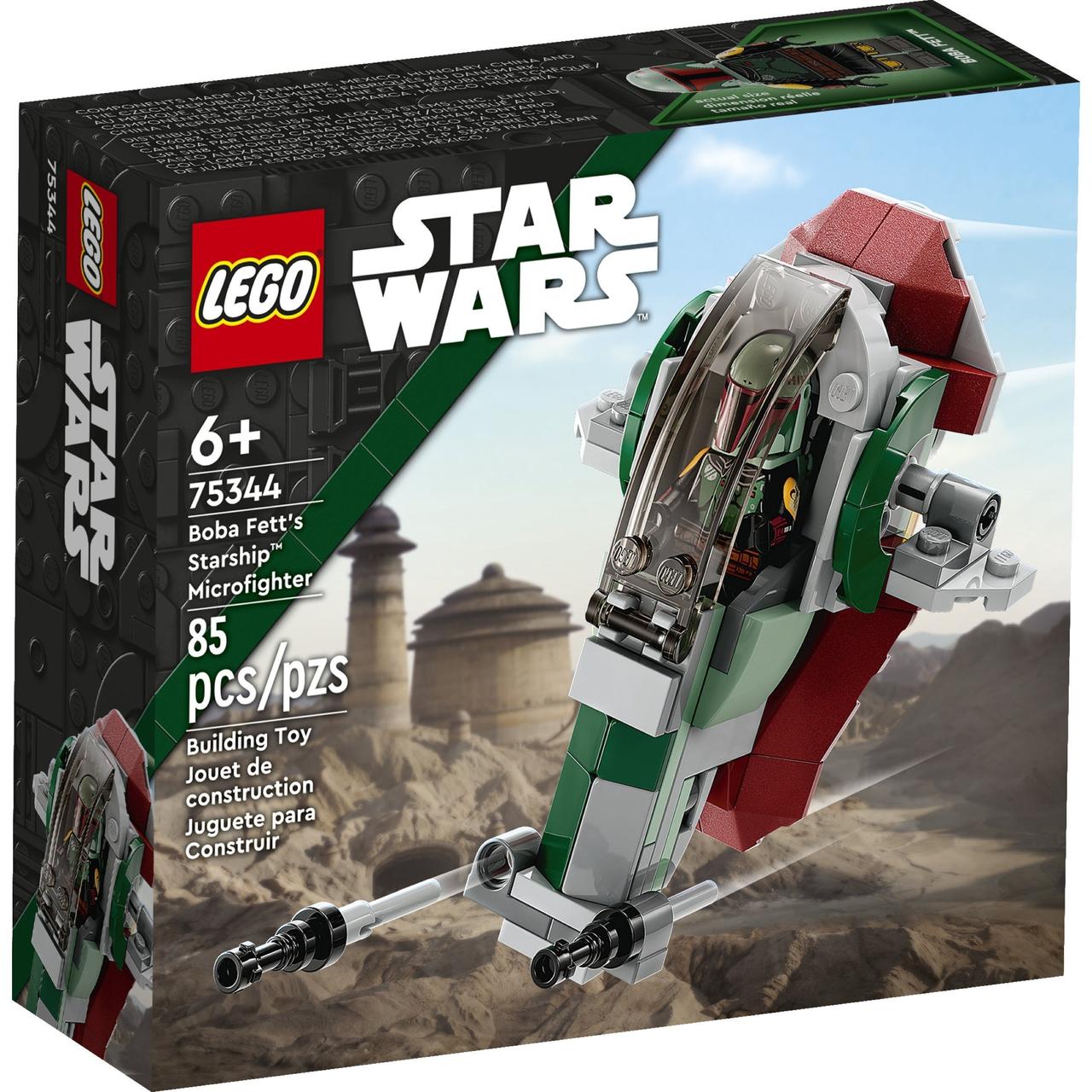 LEGO Конструктор Star Wars TM Мікровинищувач зореліт Боба Фетта