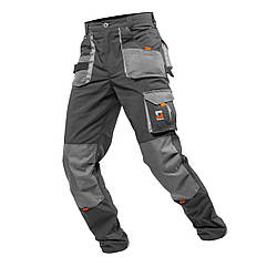 Штани робочі захисні чоловічі SteelUZ Grey 24 (зріст 182) спецодяг