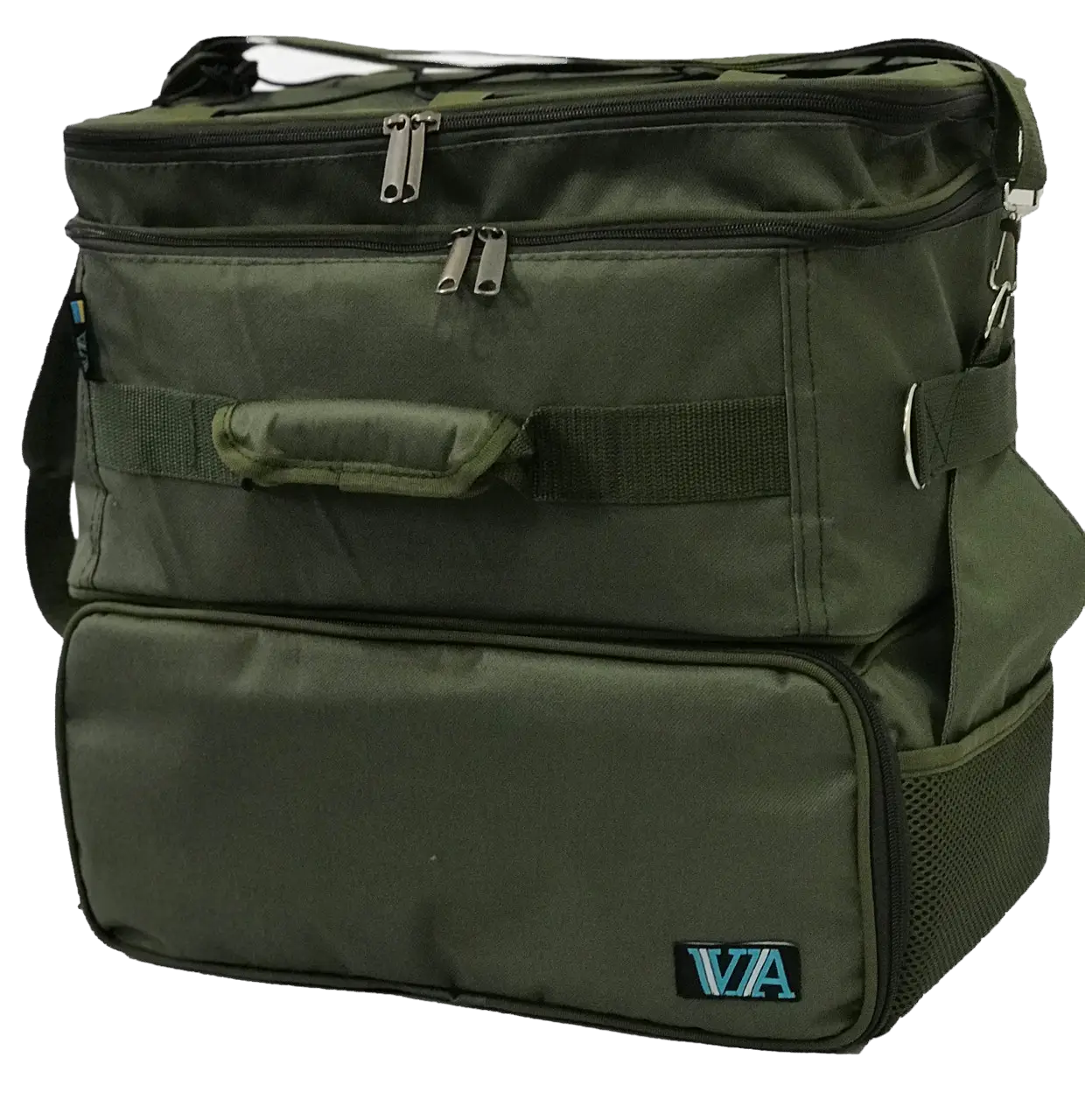 Рибацька сумка VA зі знімною секцією R-32 зелена