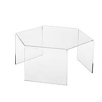 Підставка універсальна. Гексагон. 130х60 акрил 1,8мм. (WiS-151)