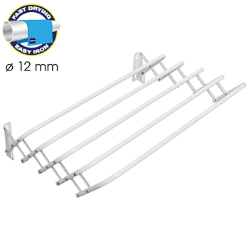 Настінна Сушарка для білизни домашня Casa Si Towel Flex 4 White (CS92195X10) Австрія