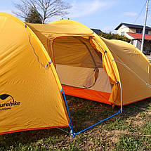 Двомісний намет з футпринтом Naturehike Opalus, Orange (NH20ZP001), фото 6