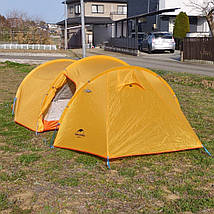 Двомісний намет з футпринтом Naturehike Opalus, Orange (NH20ZP001), фото 3