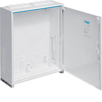 Щит IP44/II 650x550x205 2 секції, HAGER UNIVERS FP42SN2, бокс Хагер настінний, шафа метал (rozetka)