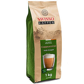 Кава розчинна капучино Swisso Kaffee Irish Cream 1кг Німеччина
