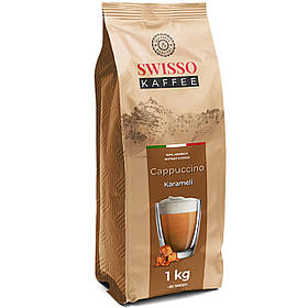 Кава розчинна капучіно Swisso Kaffee Caramel 1кг