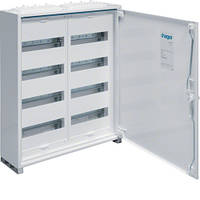 Щит IP44/II 650x550x161мм 96-мод.(2x48), HAGER UNIVERS FWB42S, бокс Хагер настінний, шафа метал (rozetka)