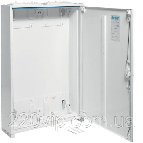 Щит IP44/II 800x550x161мм порожній, HAGER UNIVERS FWB52D, бокс Хагер настінний, шафа метал (rozetka), фото 1
