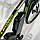 Електровелосипед CRONUS 29" Warrior 2024 Рама 21" black-lightgreen 15ah 500В 48В з дисплеєм, фото 3