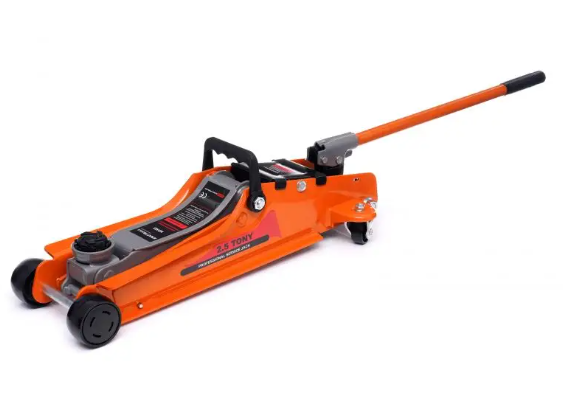 Домкрат підкатний гідравлічний Kraft&Dele KD383 381 мм: 2.5 Т