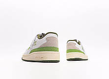 Дитячі кеди Adidas Forum White Green KD01, фото 4