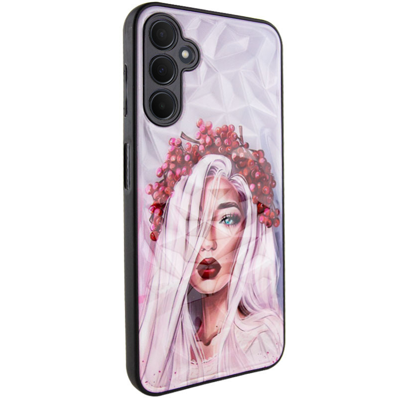 TPU+PC чохол Prisma Ladies для Samsung Galaxy A26 5G з креативним принтом Ukrainian Girl