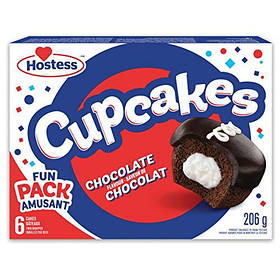 Кекси Hostess Cupcakes Chocolate 206g
