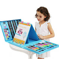 Художній набір для творчості з мольбертом із 208 предметів