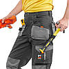 Штани робочі захисні чоловічі SteelUZ Grey 24 (зріст 182) спецодяг, фото 5
