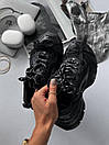 Кросівки чоловічі чорні Balenciaga 3ХL Triple Black (12691), фото 9