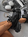 Кросівки чоловічі чорні Balenciaga 3ХL Triple Black (12691), фото 6