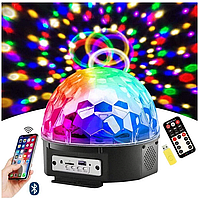 Світлодіодна куля MP3 плеєром та флешкою+пульт