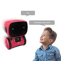 Інтерактивна іграшка робот Smart Robot. Дитячий танцюючий та співаючий робот повторюшка на батарейках, фото 2