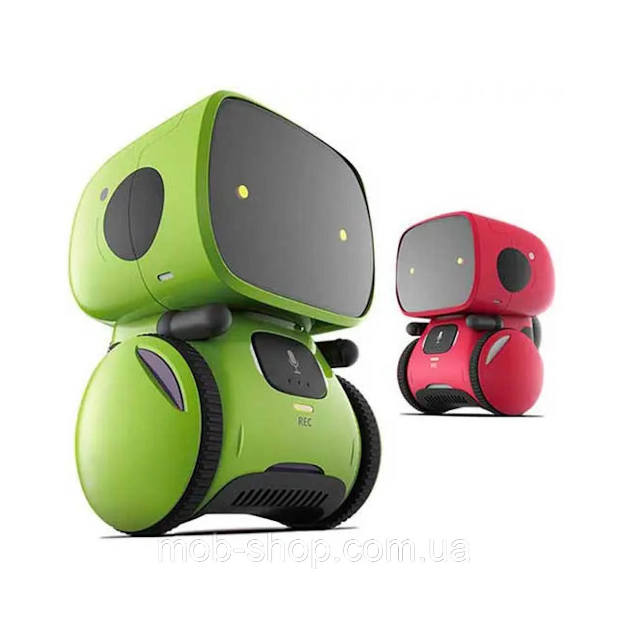 Інтерактивна іграшка робот Smart Robot. Дитячий танцюючий та співаючий робот повторюшка на батарейках