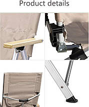 Розкладне туристичне крісло Naturehike NH17T003-Y (Beige), фото 3