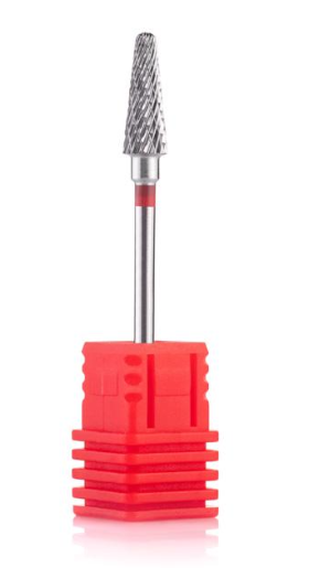 Фреза твердосплавна "Конус напівсферичний кінець" 194 140 045 червона