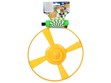 Вертушка на запуску 25,5см помаранчевий YS2516B-1 ТМ КИТАЙ FG