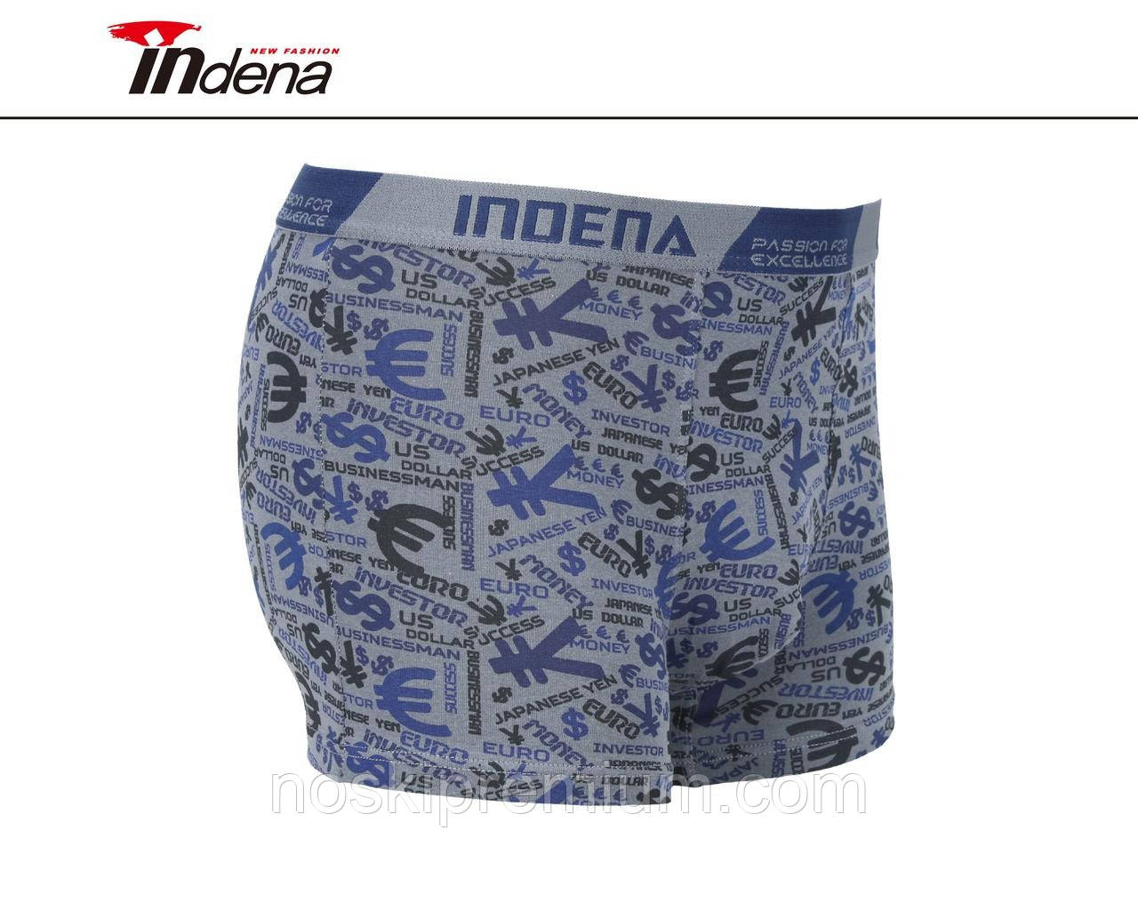 Труси чоловічі боксери бавовна Indena, розміри L-4XL, 81164, фото 1