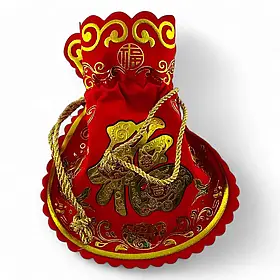 Мішечок для грошей "Карпи Кої" (20х17 см)