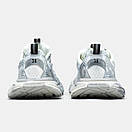 Кросівки чоловічі сірі Balenciaga 3ХL  White Silver (12608), фото 2