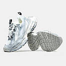 Кросівки чоловічі сірі Balenciaga 3ХL  White Silver (12608), фото 3