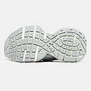 Кросівки чоловічі сірі Balenciaga 3ХL  White Silver (12608), фото 4