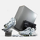 Кросівки чоловічі сірі Balenciaga 3ХL  White Silver (12608), фото 9