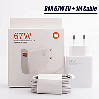Зарядний пристрій Xiaomi MDY-12-EH 67W ORIGINAL + кабель 1 м.