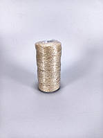 Мотузка джутова бав'яна натуральна 2 мм 100 м 80г