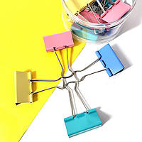 Біндер 51мм кольоровий 58-33 (12)