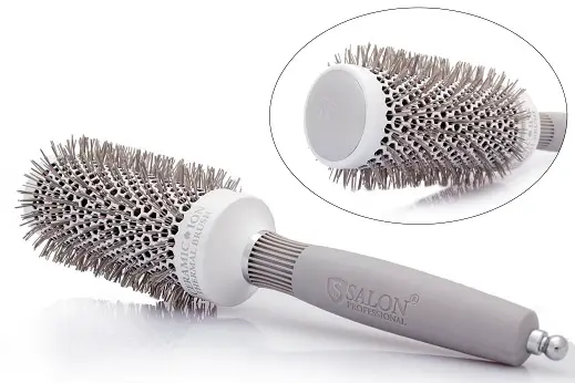 Керамічний брашинг Salon Professional N-OG 43 N-Ci продувний із нейлоновою щетиною, діаметр 43 мм