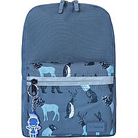 Рюкзак Bagland Молодіжний mini 8 л. сірий 740 (0050866)